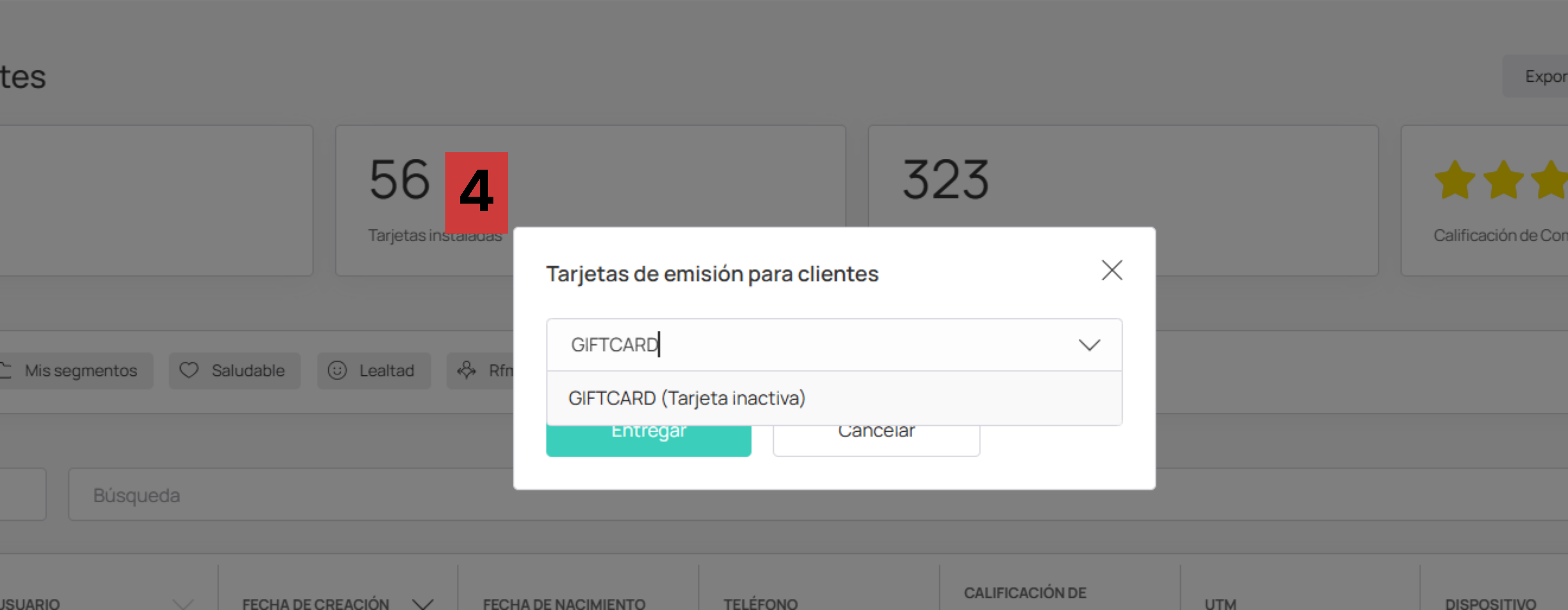 Como emitir gift cards a clientes 3