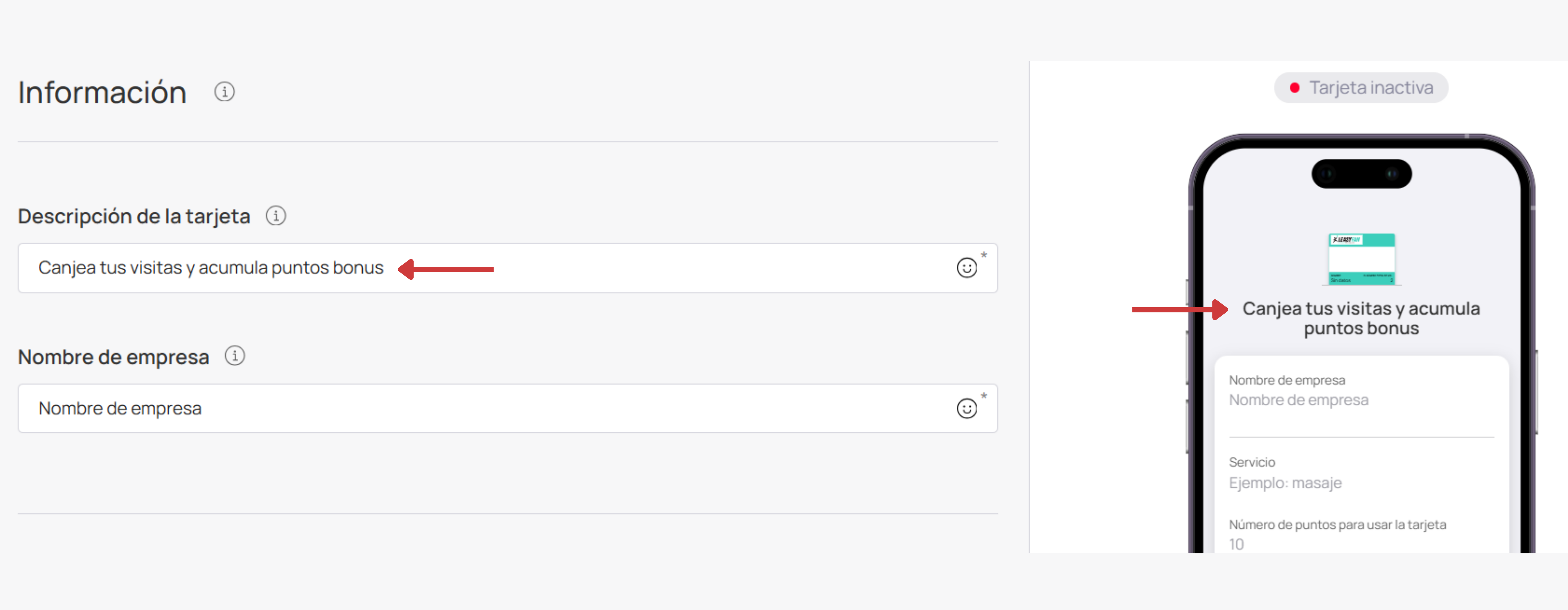 Descripción de la tarjeta Multipass