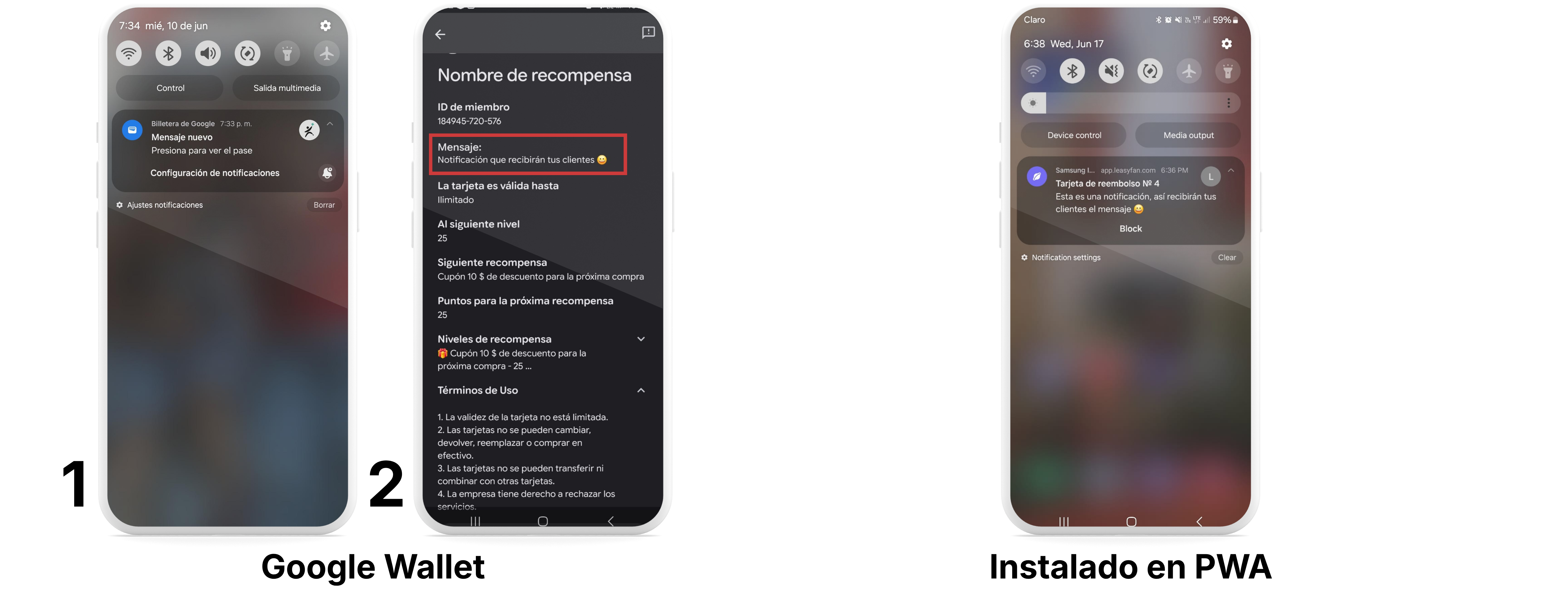 Ejemplo de notificación en Android