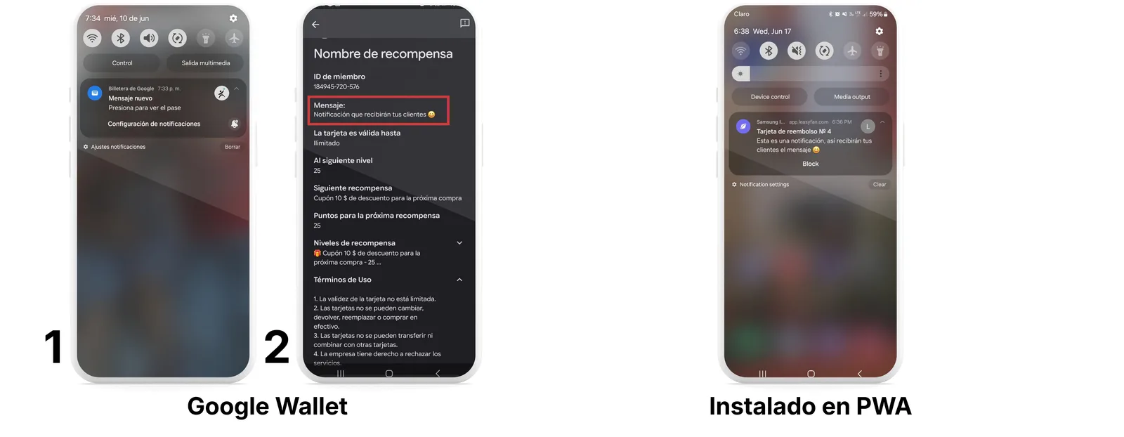 Ejemplo de notificación en Android