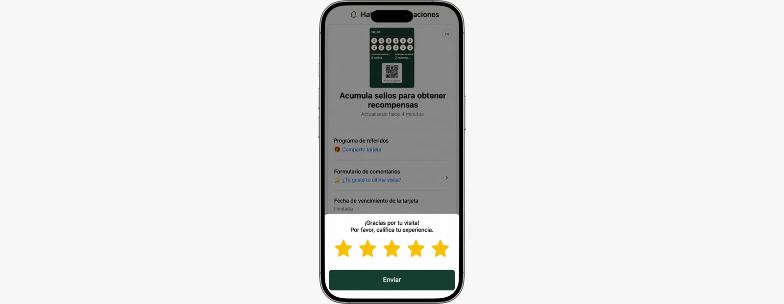Resultado final / recompensa automática
