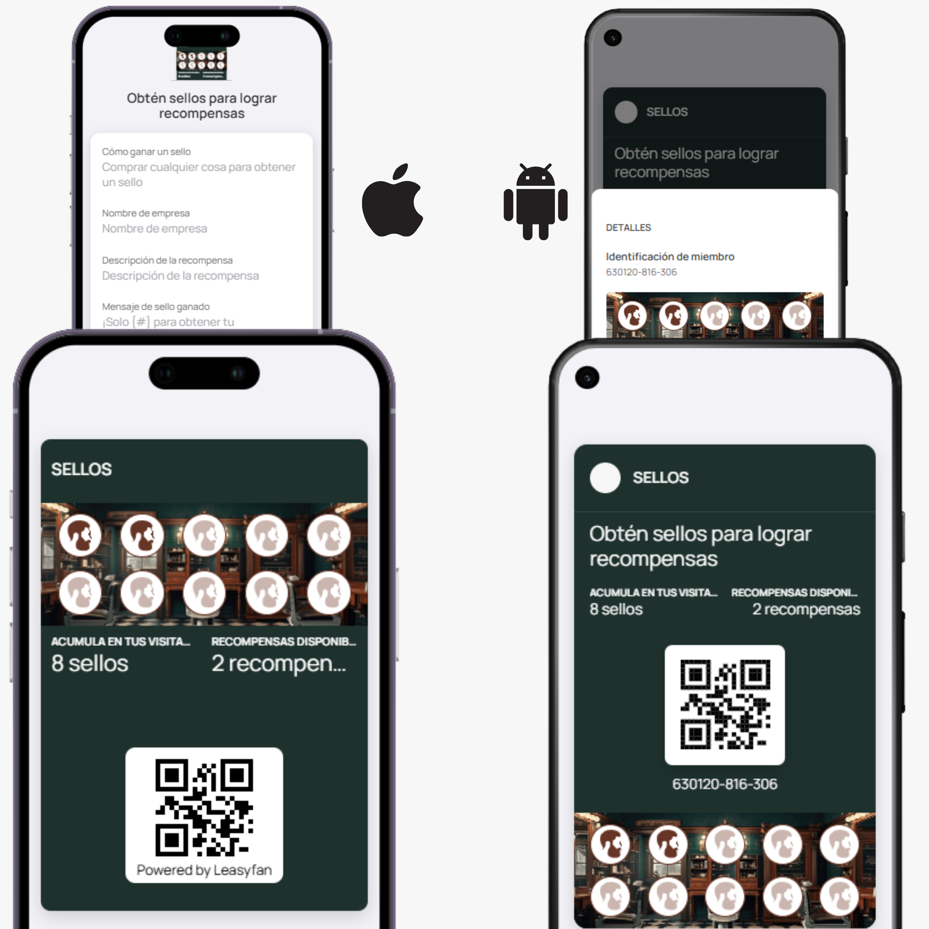 Tarjeta de Sellos / iPhone y Android