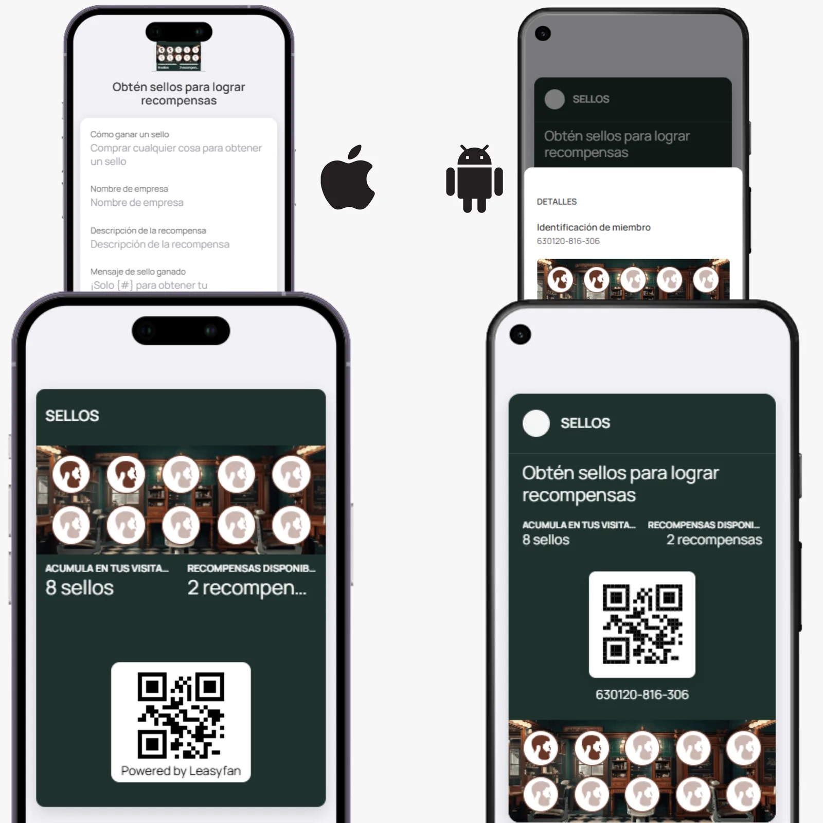Tarjeta de Sellos / iPhone y Android